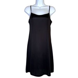 Eva Franco for Anthropologie Black Chemise Slip Dress – Size 6, NWT